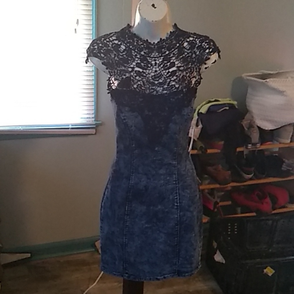 Blue jean dress